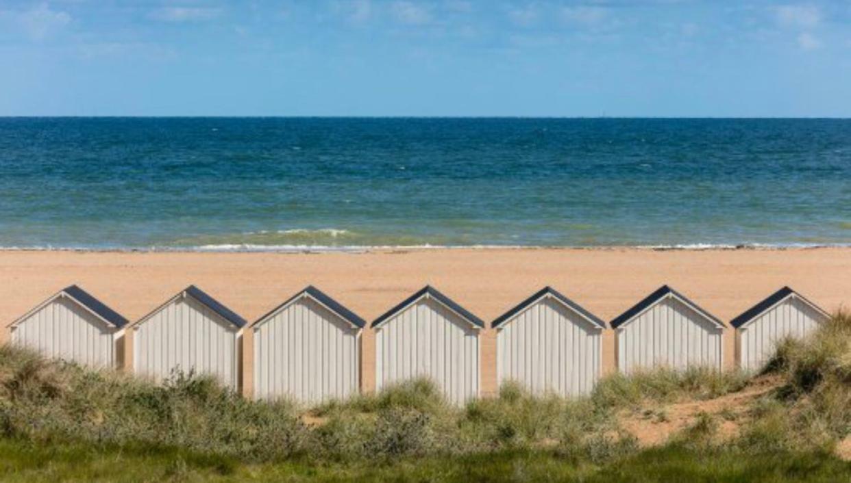 Le Riva Plage Appartement Ouistreham Buitenkant foto